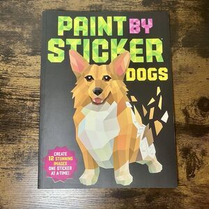 Paint by Sticker Dogs Paperback New Create 12 Images One Sticker at a Time